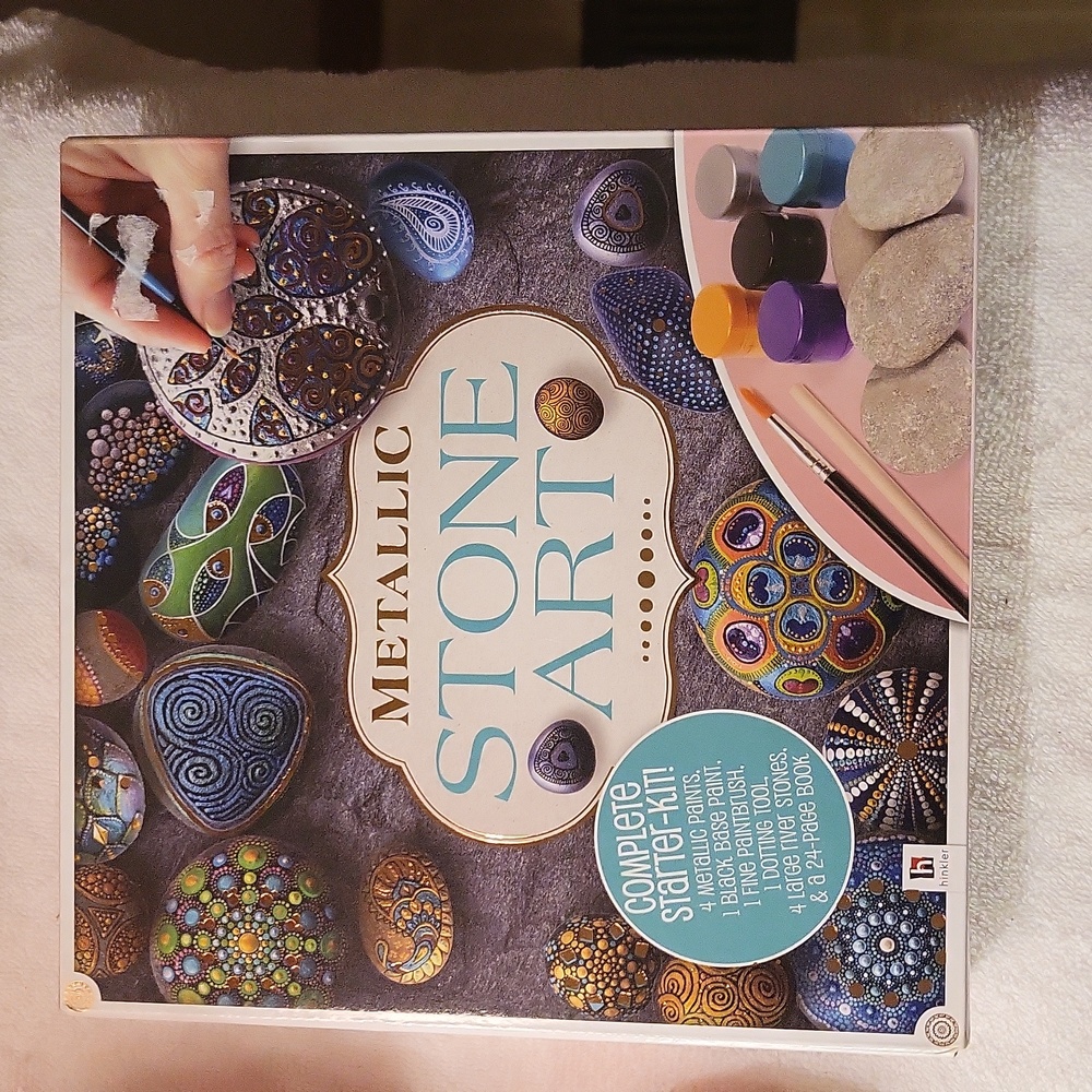 Metallic Stone Art NWT